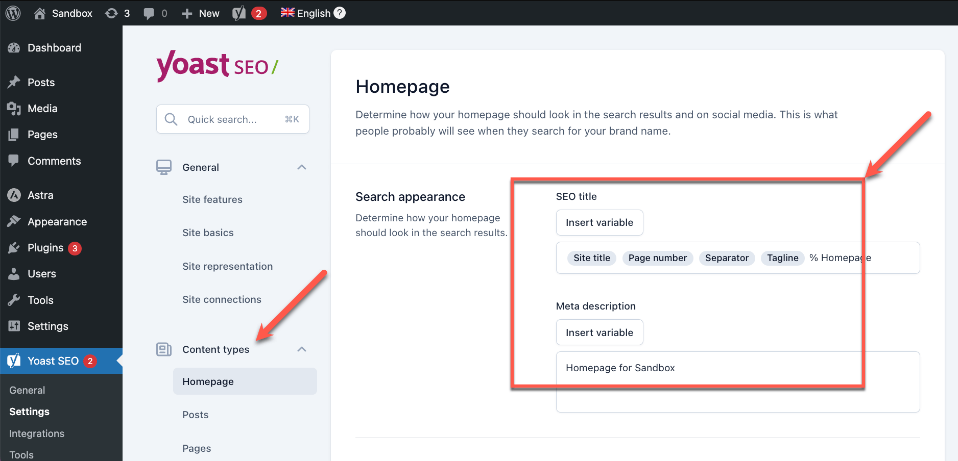 YoastSEO UI